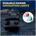 LED Navigation Side Lights - Horizontal Mount, 12V - 2NM - FO4431-C1 - Five Oceans