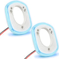 Rod Holder Accent Bezel Ring with Blue LED, 12V, 2-Pack – FO4433-M2 - Five Oceans