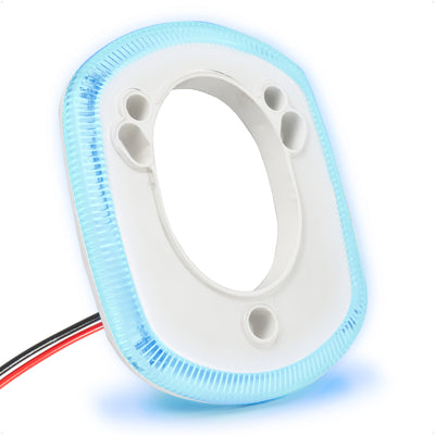 Rod Holder Accent Bezel Ring with Blue LED, 12V – FO4433 - Five Oceans
