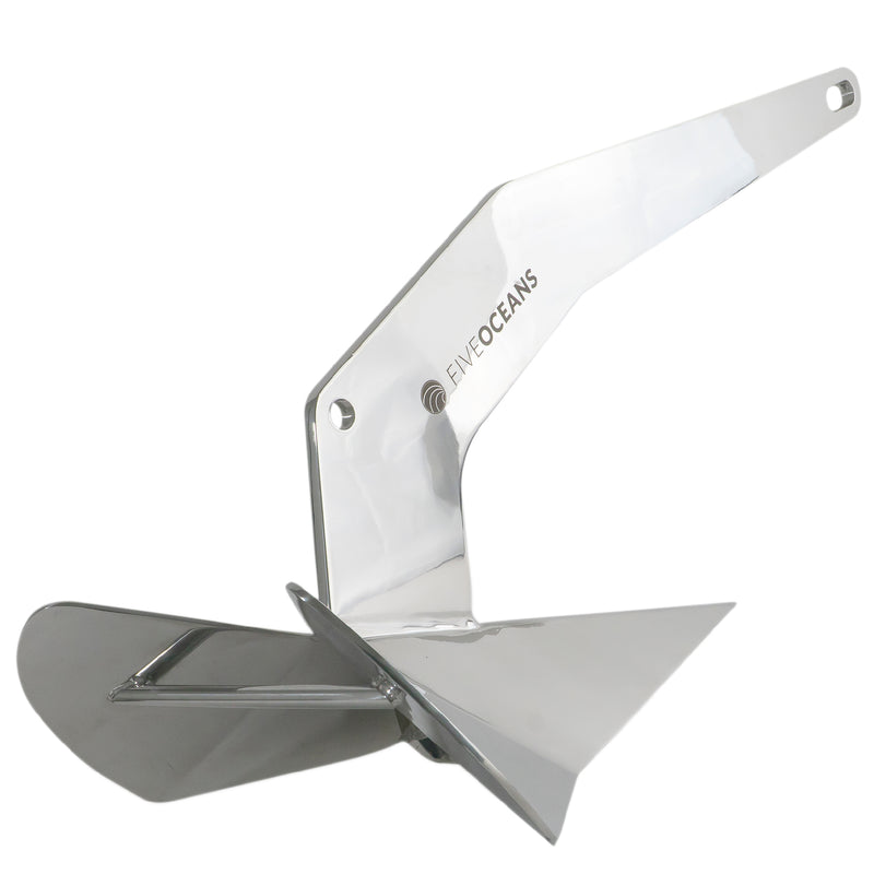 13 Lb / 6 Kg. Delta Anchor, AISI316 Stainless Steel - FO4447 - Five Oceans