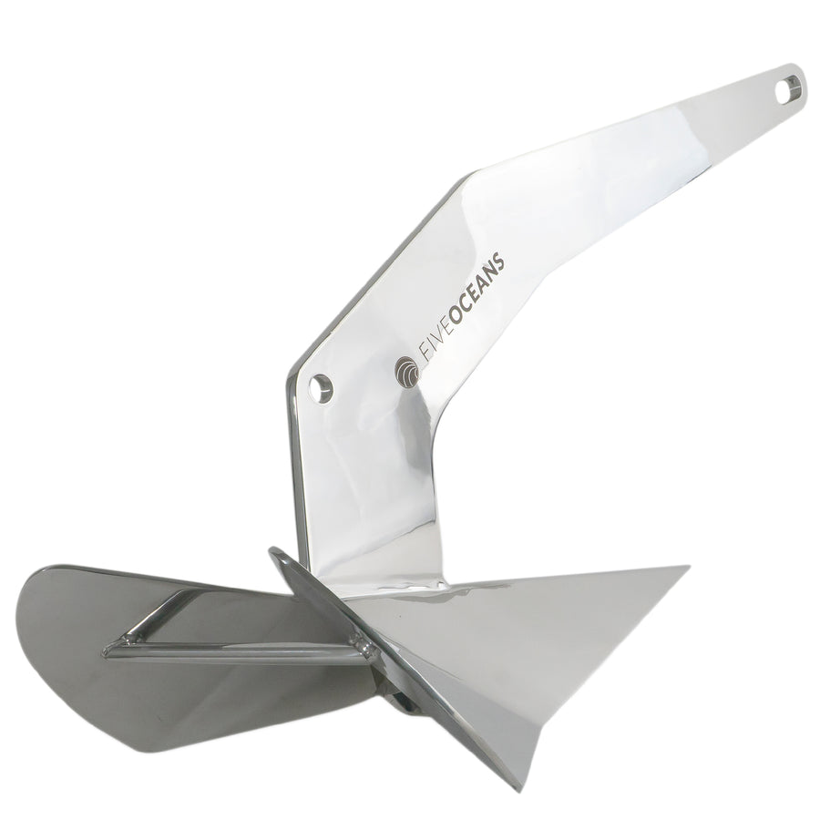 13 Lb / 6 Kg. Delta Anchor, AISI316 Stainless Steel - FO4447 - Five Oceans
