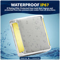 1-13/16" Square LED Surface-Mount Courtesy / Companionway Light, Warm White, 12V, 2-Pack - FO4457-M2 - Five Oceans