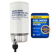 Fuel Filter Water Separator with Clear Bowl for MAR-FUELF-IL-TR - 4471 - Five Oceans
