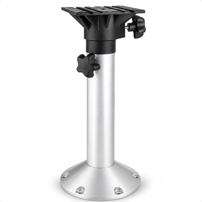 Seat Pedestal, Adjustable from 19" to 25" Height, Aluminum