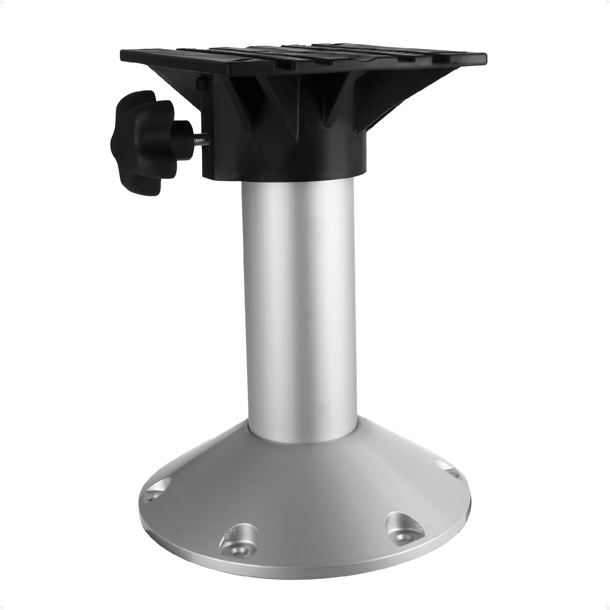 Seat Pedestal, Fixed Height 12", Aluminum - FO4477 - Five Oceans