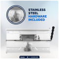 Seat Slide with Locking Mechanism, Aluminum - FO4478 - Five Oceans