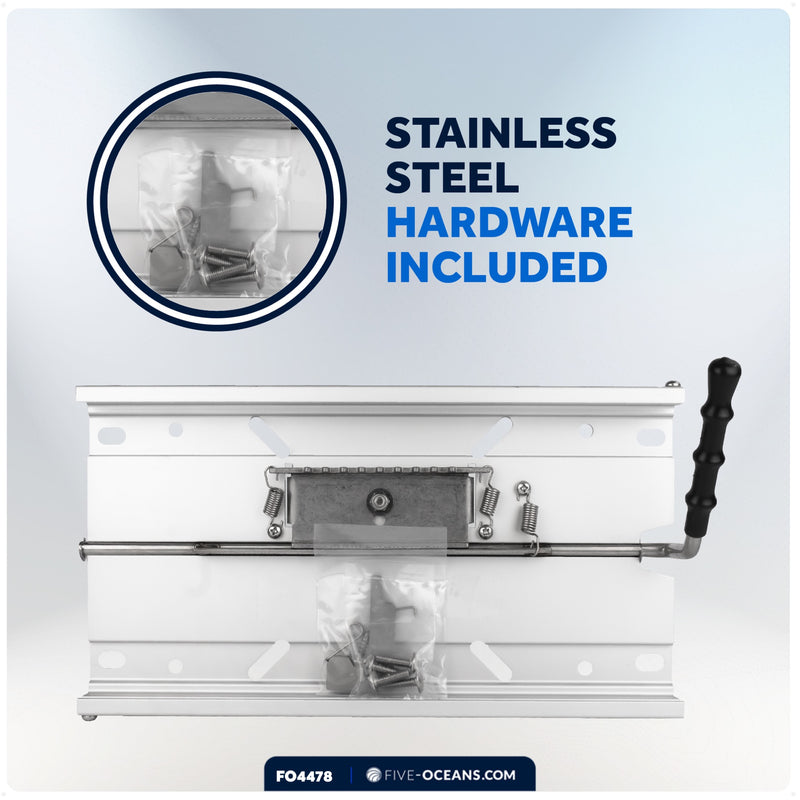 Seat Slide with Locking Mechanism, Aluminum - FO4478 - Five Oceans