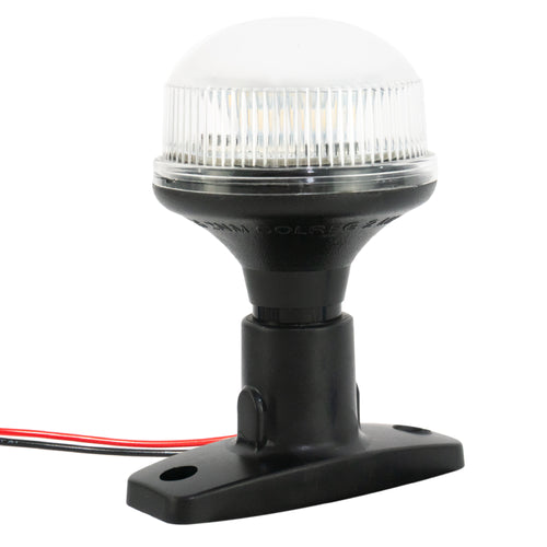 4" LED Anchor Navigation Light, Fixed Mount, 12V DC - 2NM