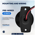4" LED Anchor Navigation Light, Fixed Mount, 12V DC - 2NM - FO4481 - Five Oceans