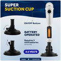 8" LED Anchor Navigation Light with Suction Cup, Battery-Powered - 2NM