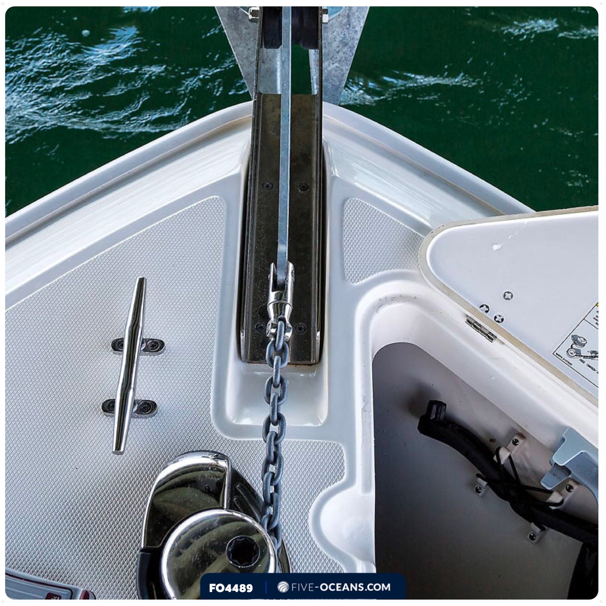 Windlass Anchor Chain 1/4" HTG4 - Galvanized Steel - (Per Foot) - FO4489 - Five Oceans