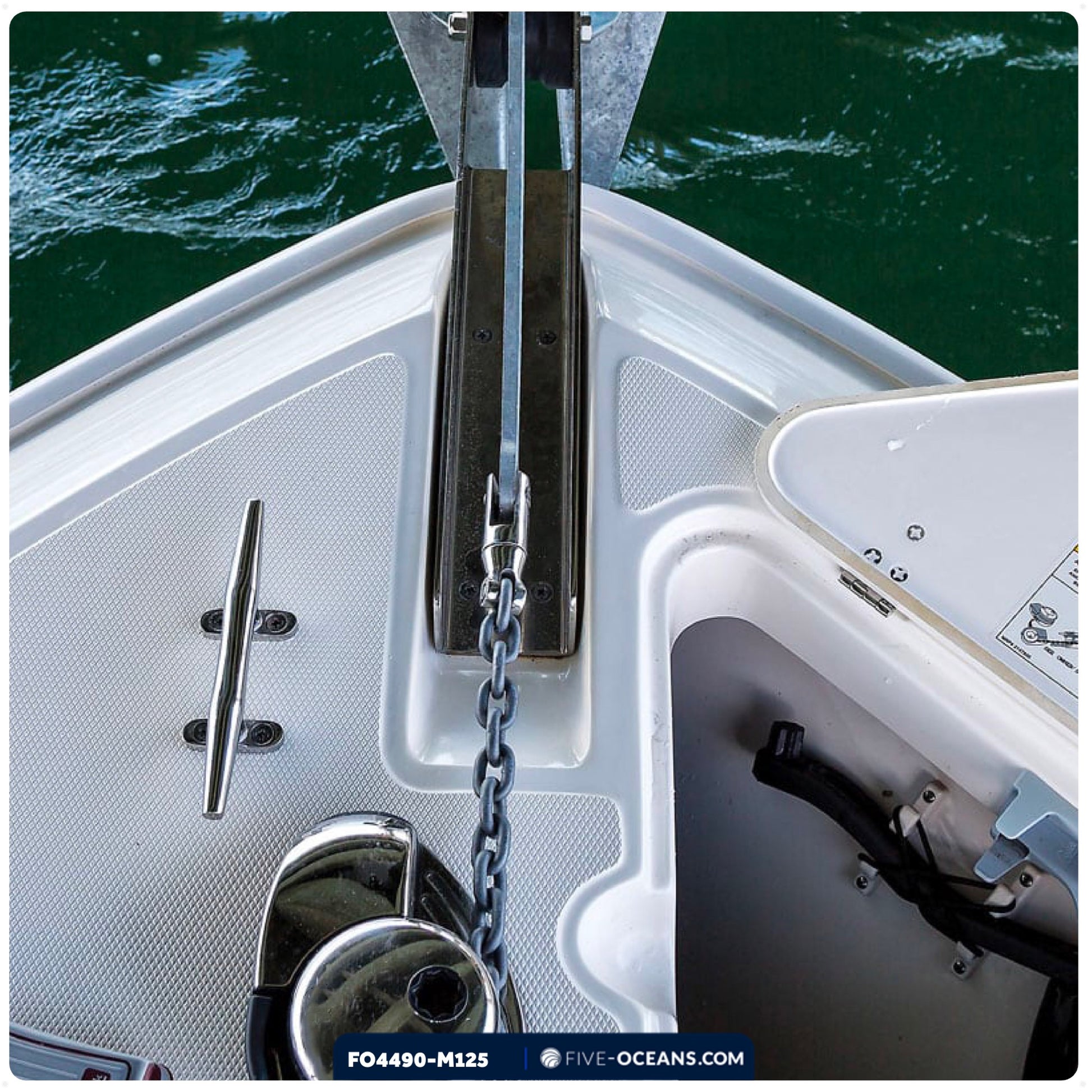 5/16" x 125'  Windlass Boat Anchor Chain HT G4 Galvanized Steel - FO4490-M125 - Five Oceans