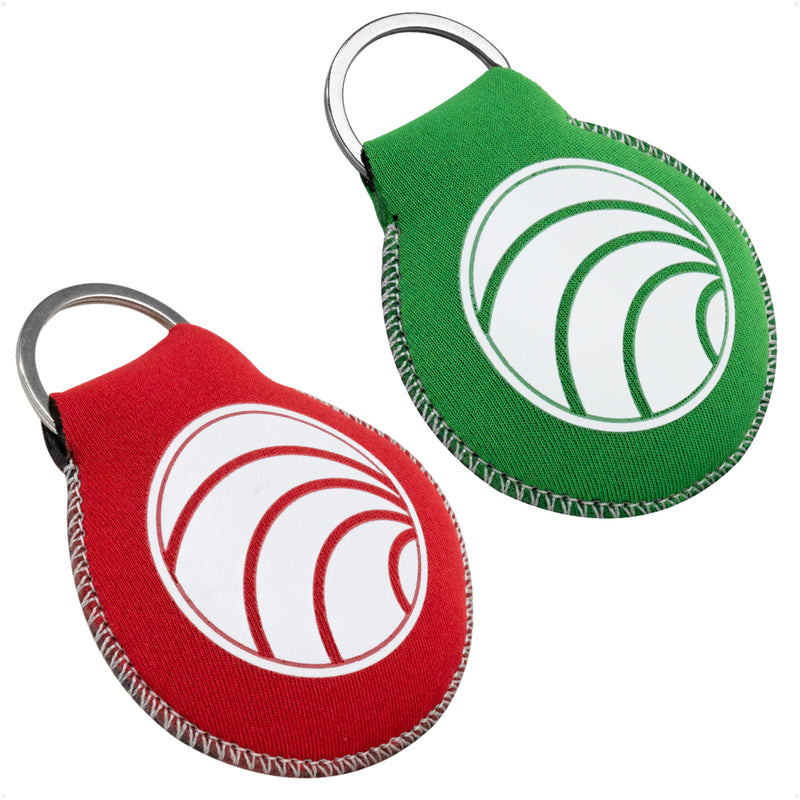 Floating Neoprene Keychain Set - 4495-GR - Five Oceans