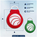 Floating Neoprene Keychain Set - 4495-GR - Five Oceans