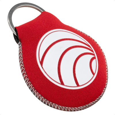 Floating Neoprene Keychain, Red - FO4495-R - Five Oceans