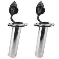 15-Degree Rod Holder, Flush Mount, Stainless Steel, 2-Pack – FO4496-M2