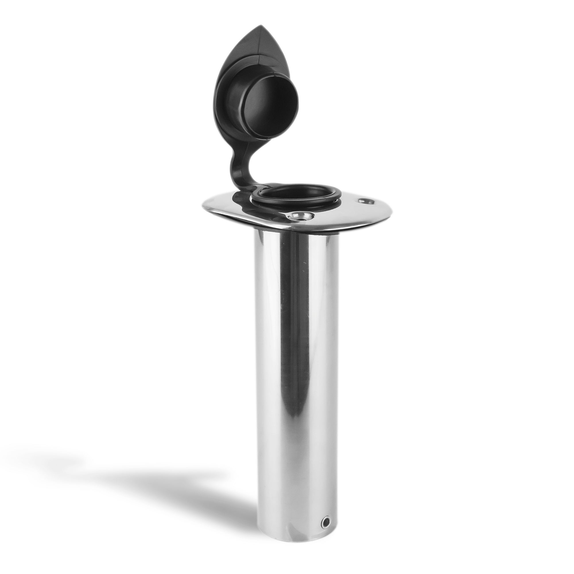 Fishing Rod Holder, 90-Degree Top Flange, Stainless Steel - FO4498 - Five Oceans