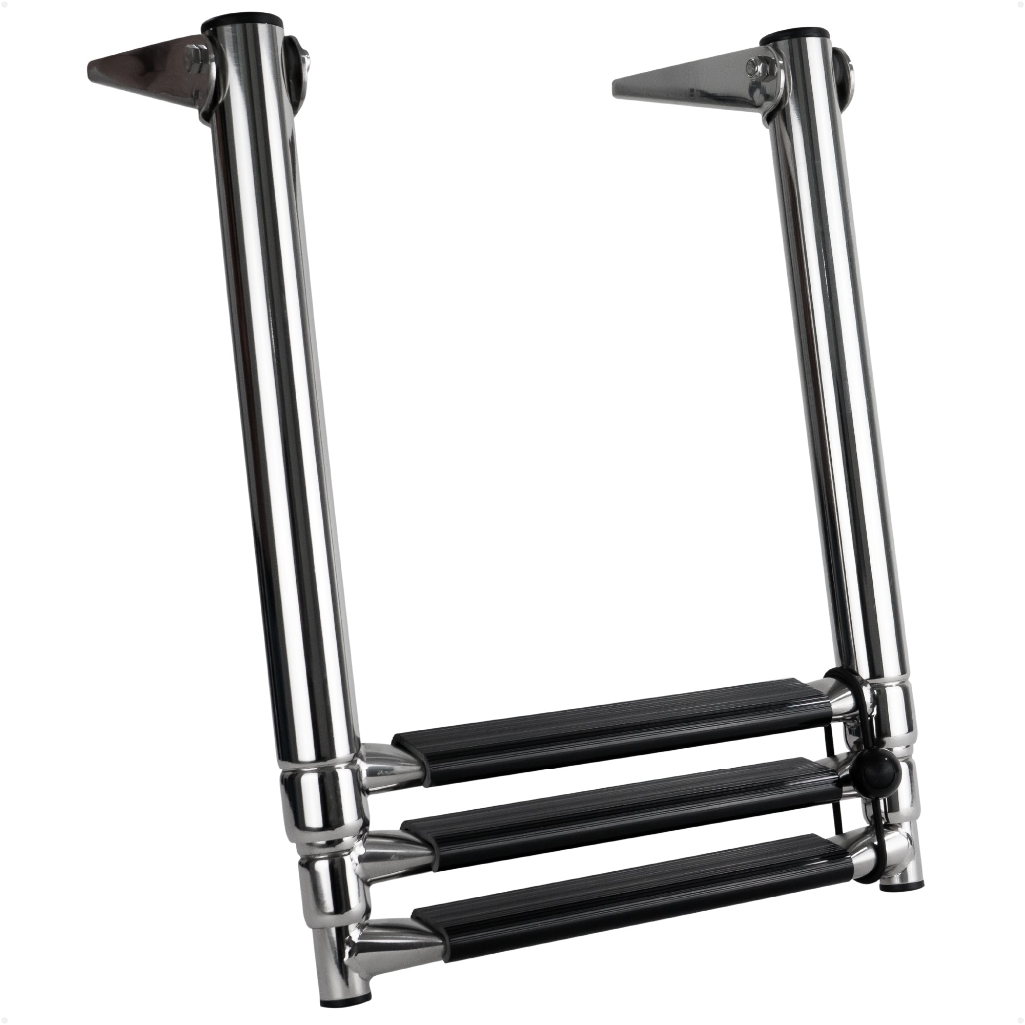 3-Step Over Platform Telescoping Swim Ladder, AISI316 Stainless Steel - FO4502 - Five Oceans