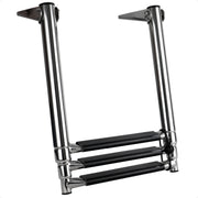 3-Step Over Platform Telescoping Swim Ladder, AISI316 Stainless Steel - FO4502 - Five Oceans