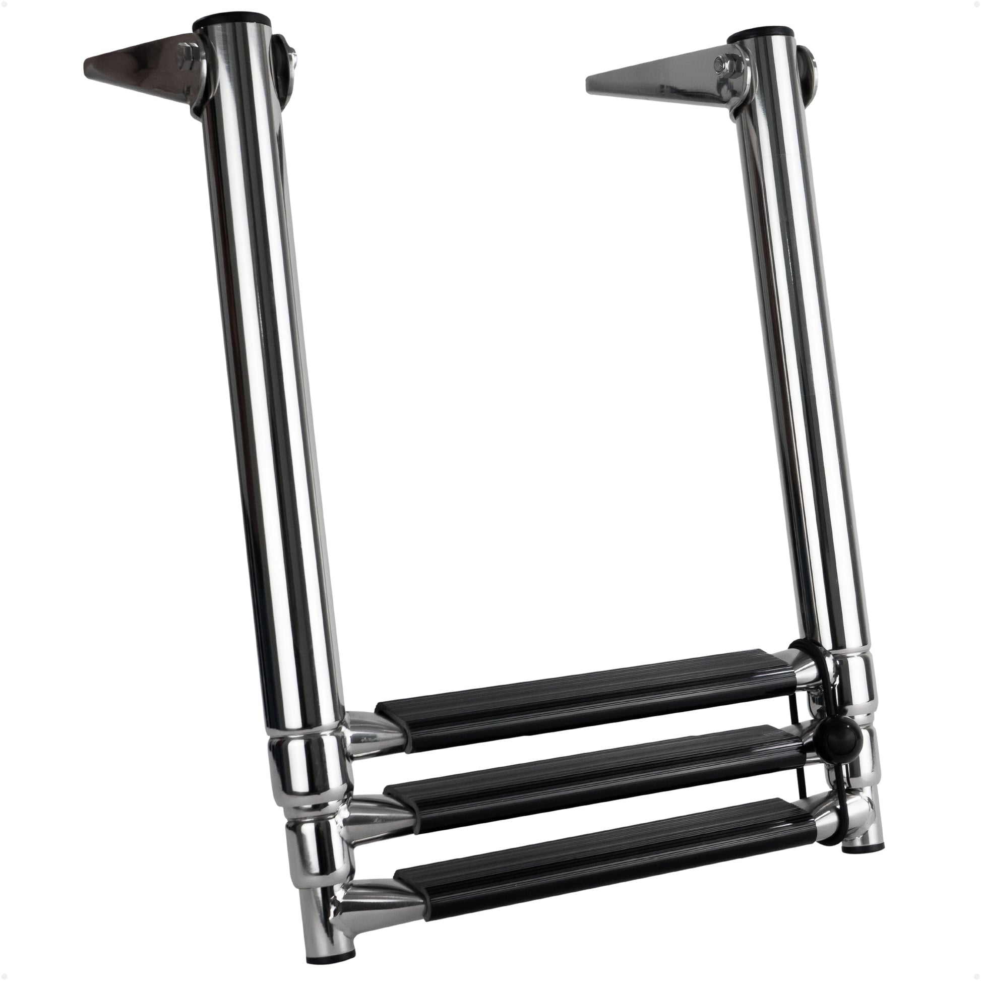 3-Step Over Platform Telescoping Swim Ladder, AISI316 Stainless Steel - FO4502 - Five Oceans