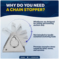 Anchor Chain Stopper - Fits 5/16" to 3/8" Chain, Stainless Steel - FO4506 - Five Oceans