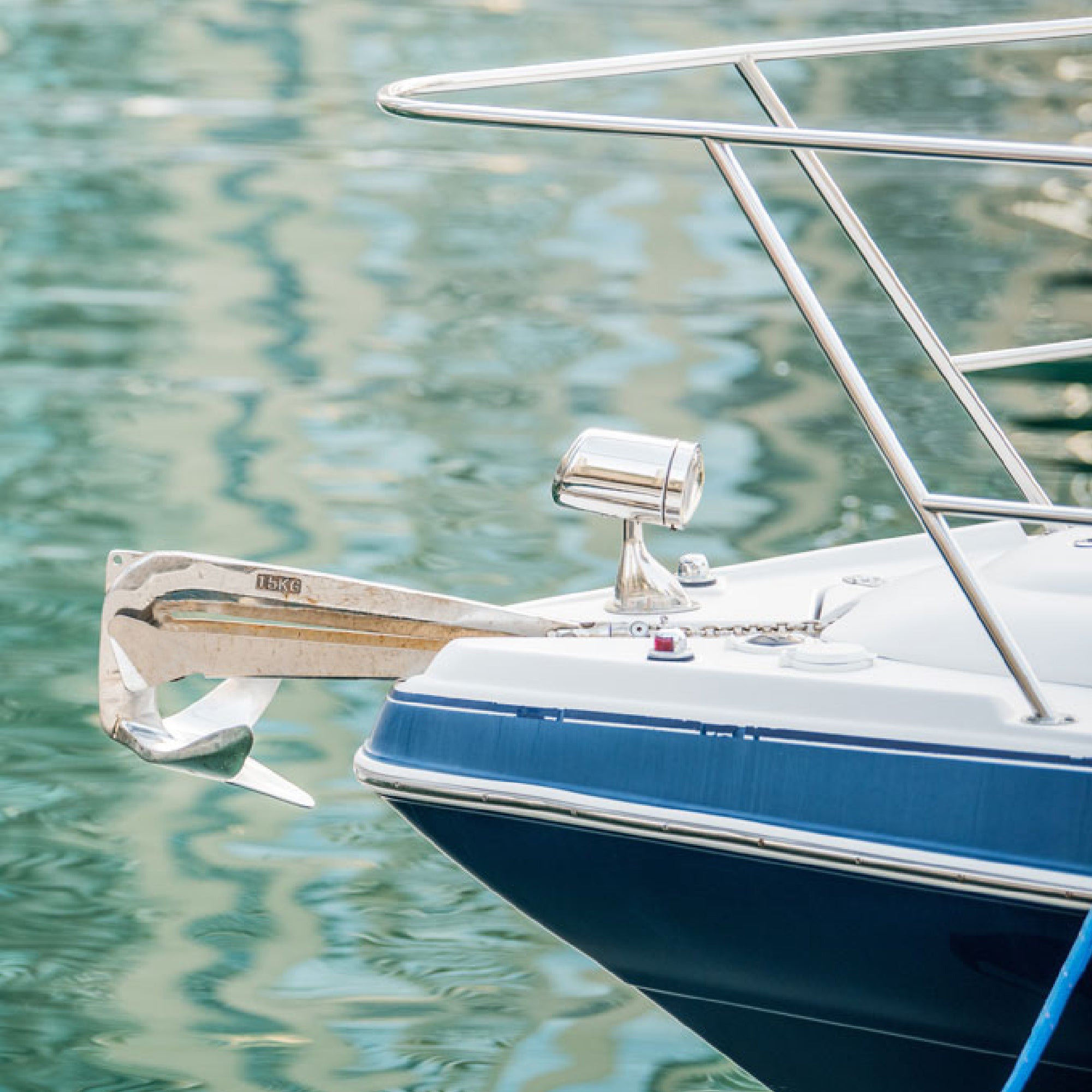 Fixed Anchor Bow Roller, Length11", Stainless Steel - FO4511 - Five Oceans