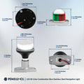 LED Bi-Color & Anchor Navigation Light Kit, 12V DC - 2NM - FO4512-C1 - Five Oceans