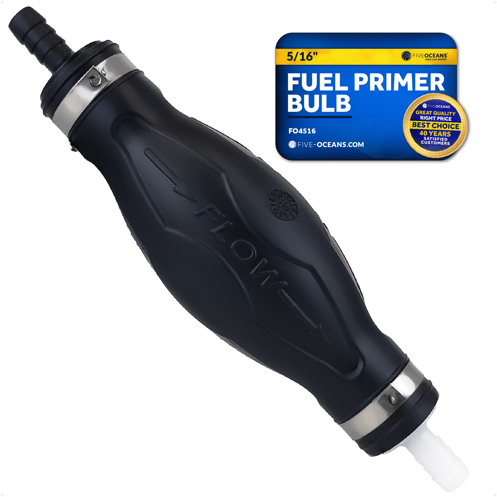 5/16-Inch Fuel Line Primer Bulb, Large EPA/CARB Approved - FO4516