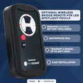Second Station Wireless Remote Control for Searchlight 12V, Compatible with FO4519 - FO4520 - Five Oceans