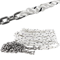 Windlass Anchor Rode - 1/2" x 150' 3-Strand Rope & 1/4" x 15' HTG4 Stainless Steel Chain, Hand-Spliced