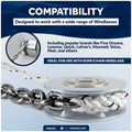 Windlass Anchor Rode - 9/16" x 250' 3-Strand Rope & 5/16" x 20' HTG4 Stainless Steel Chain, Hand-Spliced
