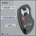 Wireless Hand Held Bridge Remote for Spotlight FO-4519 - FO4536 - Five Oceans
