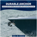 11 Lb. Bruce Claw Anchor, AISI316 Stainless Steel – FO4548 - Five Oceans