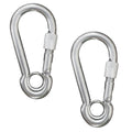 Snap Hook with Thimble Eye & Barrel Lock, 3-1/8" - FO455-M2 - Five Oceans