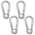 Snap Hook with Thimble Eye & Barrel Lock, 3-1/8" - FO455-M4 - Five Oceans