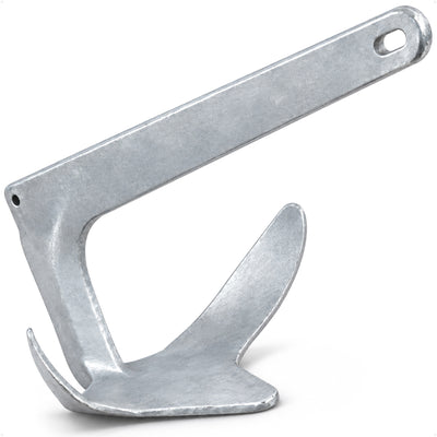 Bruce Style Claw Anchor - Marine-Grade Galvanized Steel