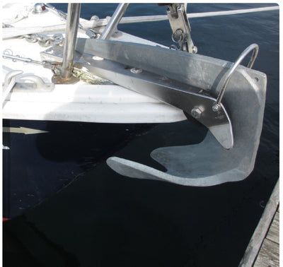 Bruce Claw Anchor - Marine-Grade Galvanized Steel - Five Oceans