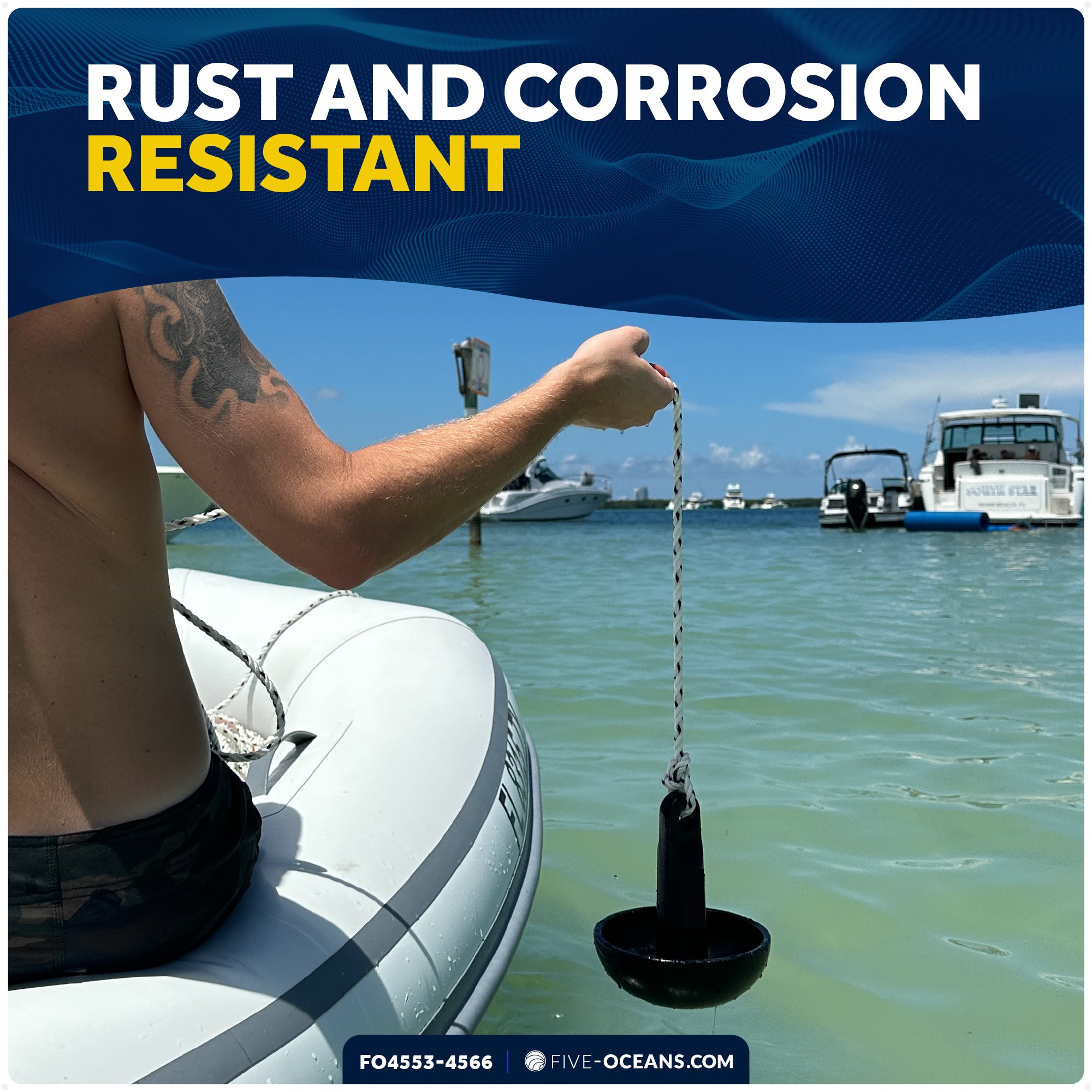 5 Lb. Mushroom Anchor Kit – FO4553-4566 - Five Oceans