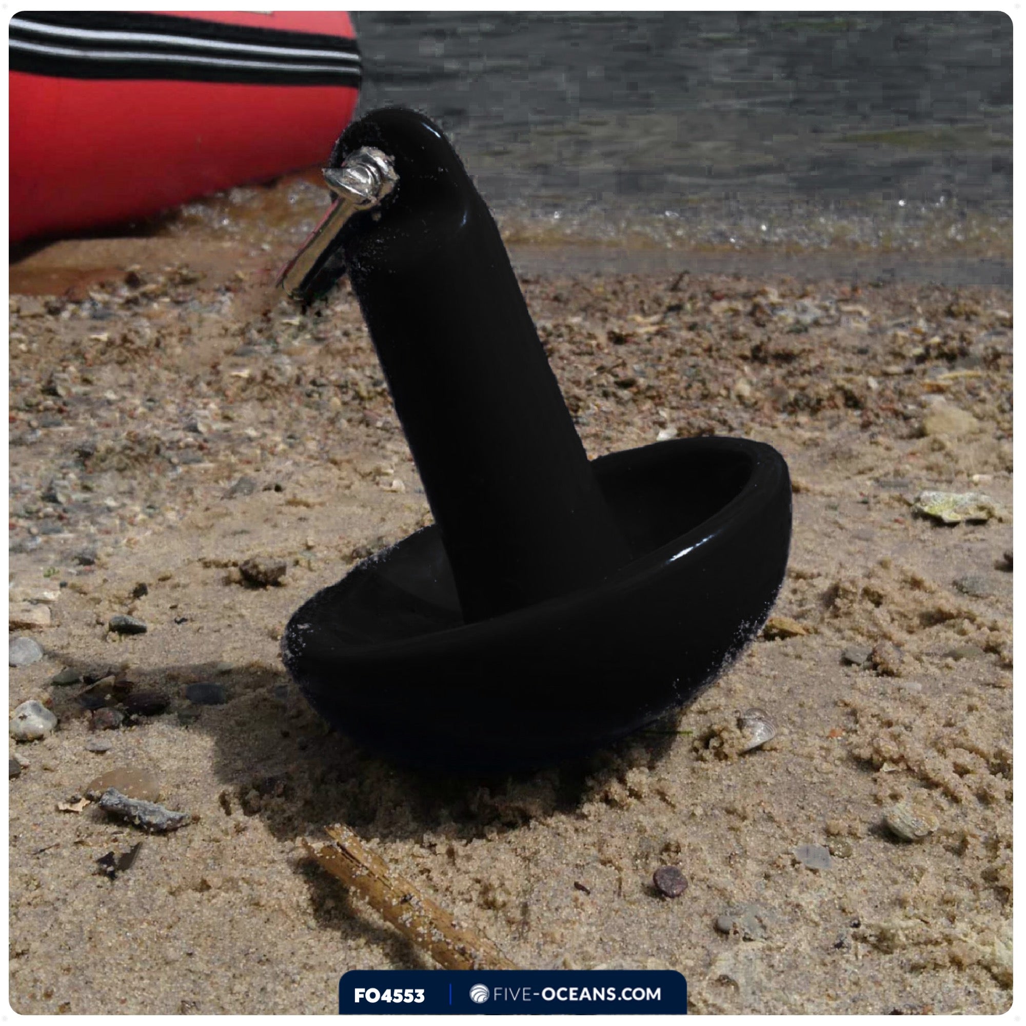 Black Mushroom Anchor, 5 lb - FO4553 - Five Oceans