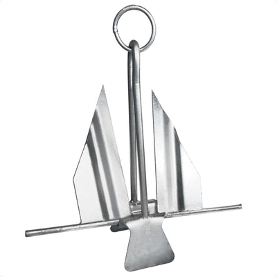 Slip-Ring Fluke Anchor - Marine-Grade Galvanized Steel
