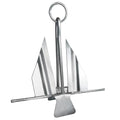 12 Lb. Slip-Ring Fluke Anchor, Galvanized Steel - FO4558 - Five Oceans