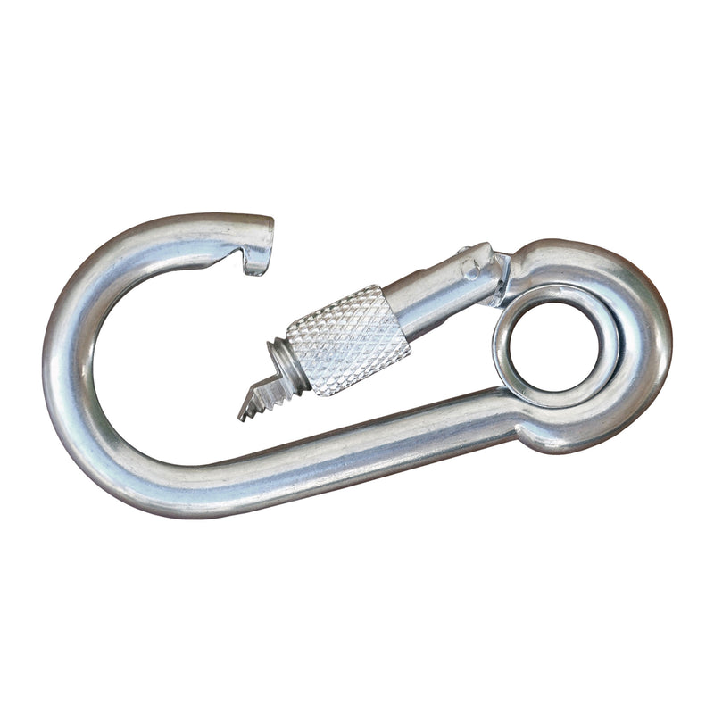 Snap Hook with Thimble Eye & Barrel Lock, 3-1/8" - FO455 - Five Oceans