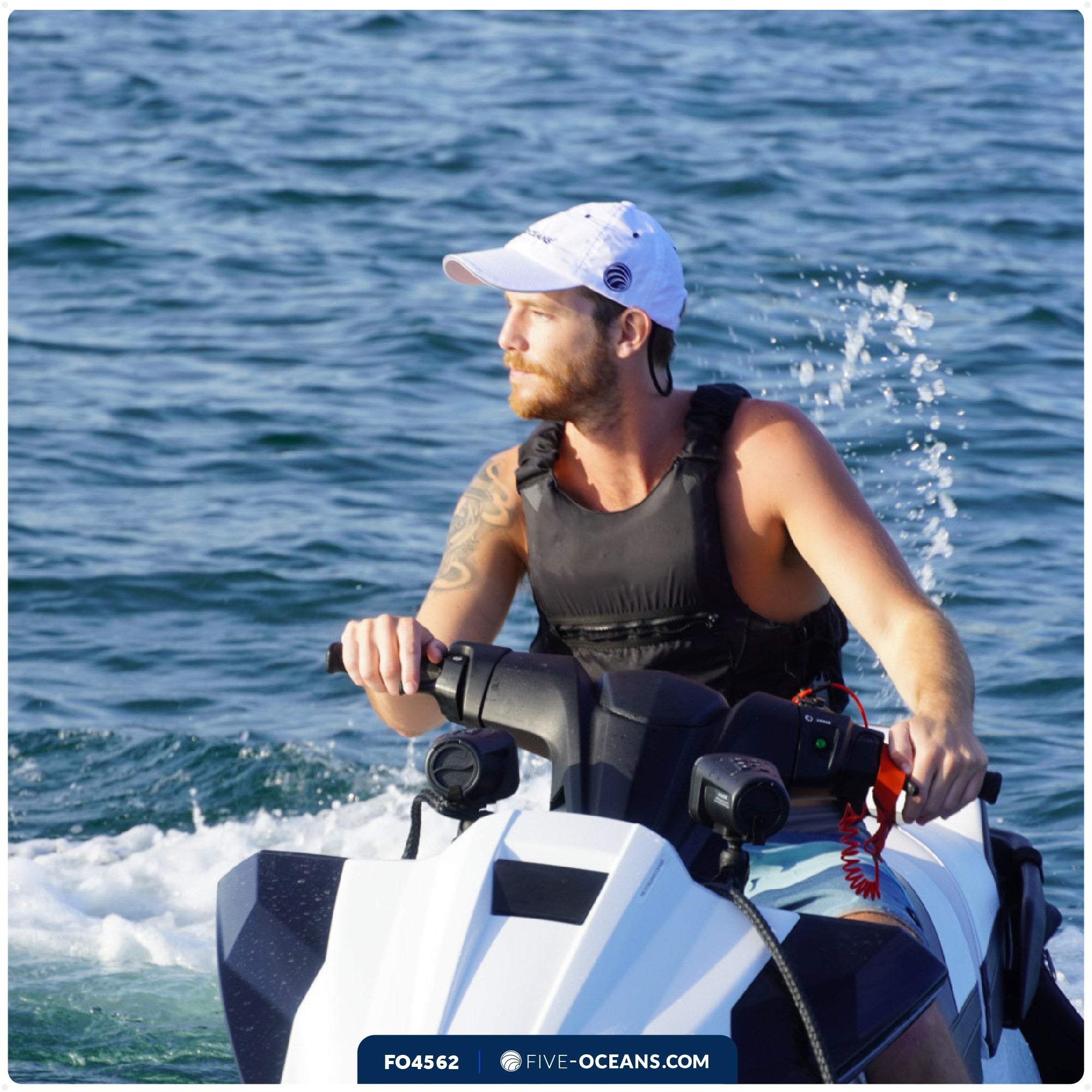 Fast Dry Crew Cap White - FO4562