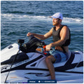 Fast Dry Crew Cap, White, 100% Polyester, UPF 40 - FO4562 - Five Oceans