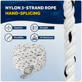 Anchor Rode - 3/8" Rope & 1/4" Galvanized Chain - Hand-Spliced with Thimble & Shackle - Five Oceans