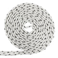 Twisted Rope 3/8", White with Tracer (per foot) - FO4567 - Five Oceans