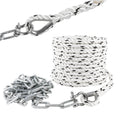 Anchor Rode, 3/8" x 75' Rope with 1/4" x 3' Galvanized Chain - FO4571 - Five Oceans