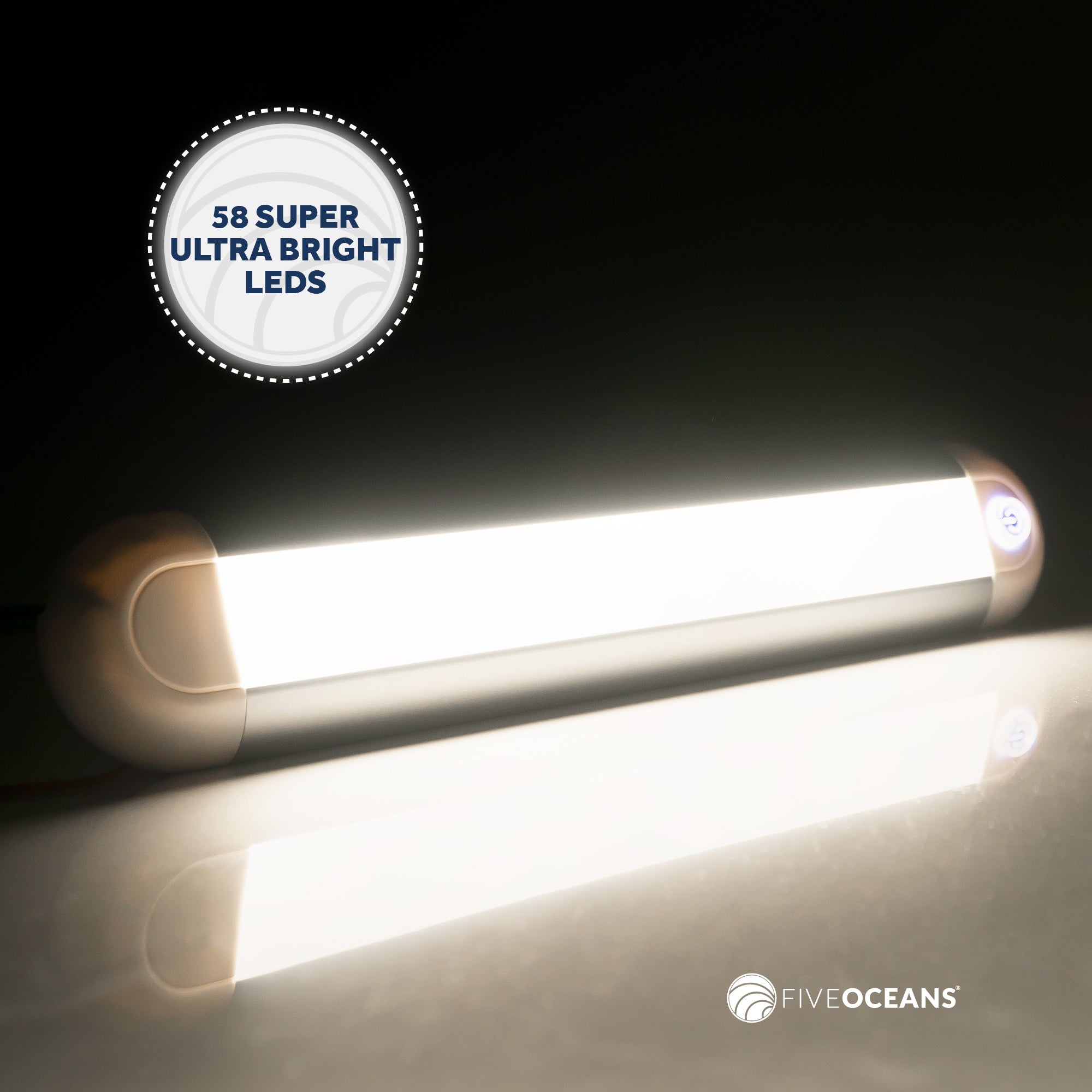 LED Light Bar, Aluminum Housing, Warm White, 10-30V - FO4594