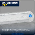 LED Light Bar, Aluminum Housing, Warm White, 10-30V - FO4594 - Five Oceans