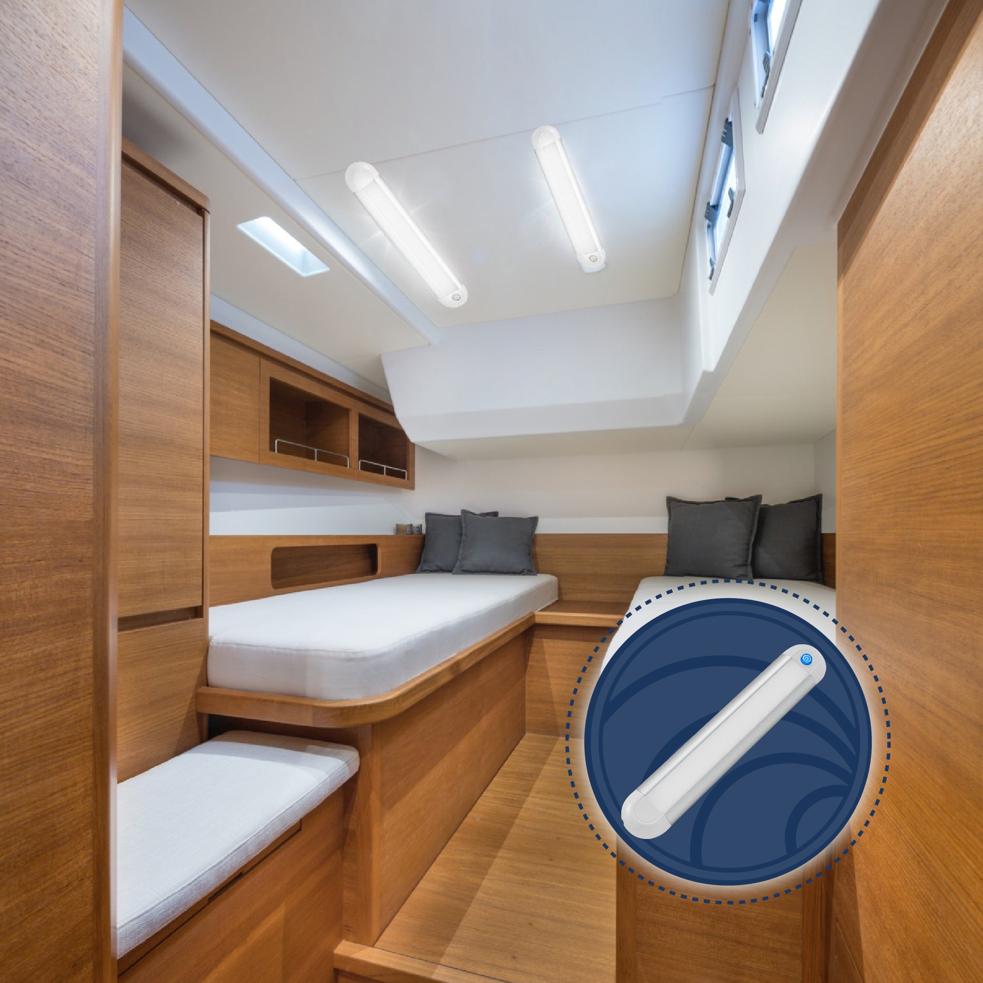 LED Light Bar, Aluminum Housing, Warm White, 10-30V - FO4594